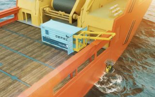 Picture from an animation of the new and cost efficient ROV-concept.