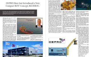 Facsimile of an article about Depro AS in Oil & Gas Innovation magazine.